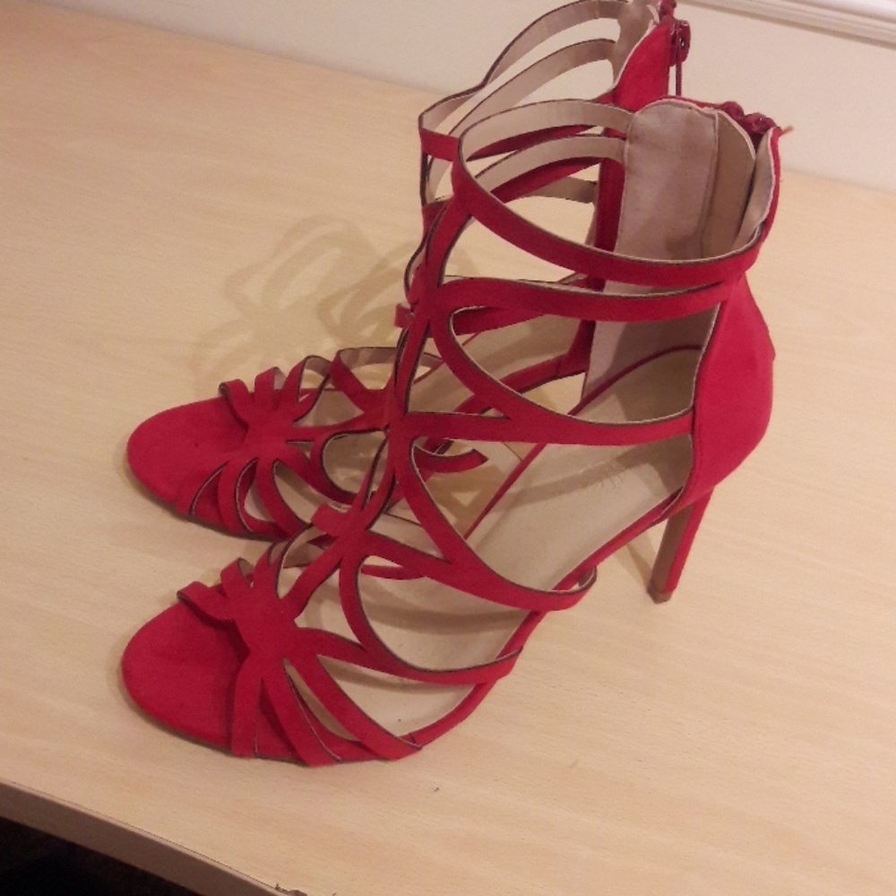 Red Party Heels